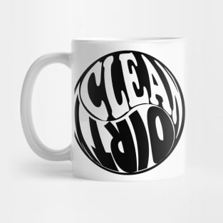 Yin Yang Clean Dirty Dishwasher Magnet & PersonalityDisplay Mug